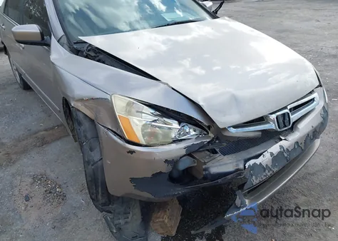 2005 Honda Accord 2.4 Ex из США, поврежденный, VIN 1HGCM56785A021703